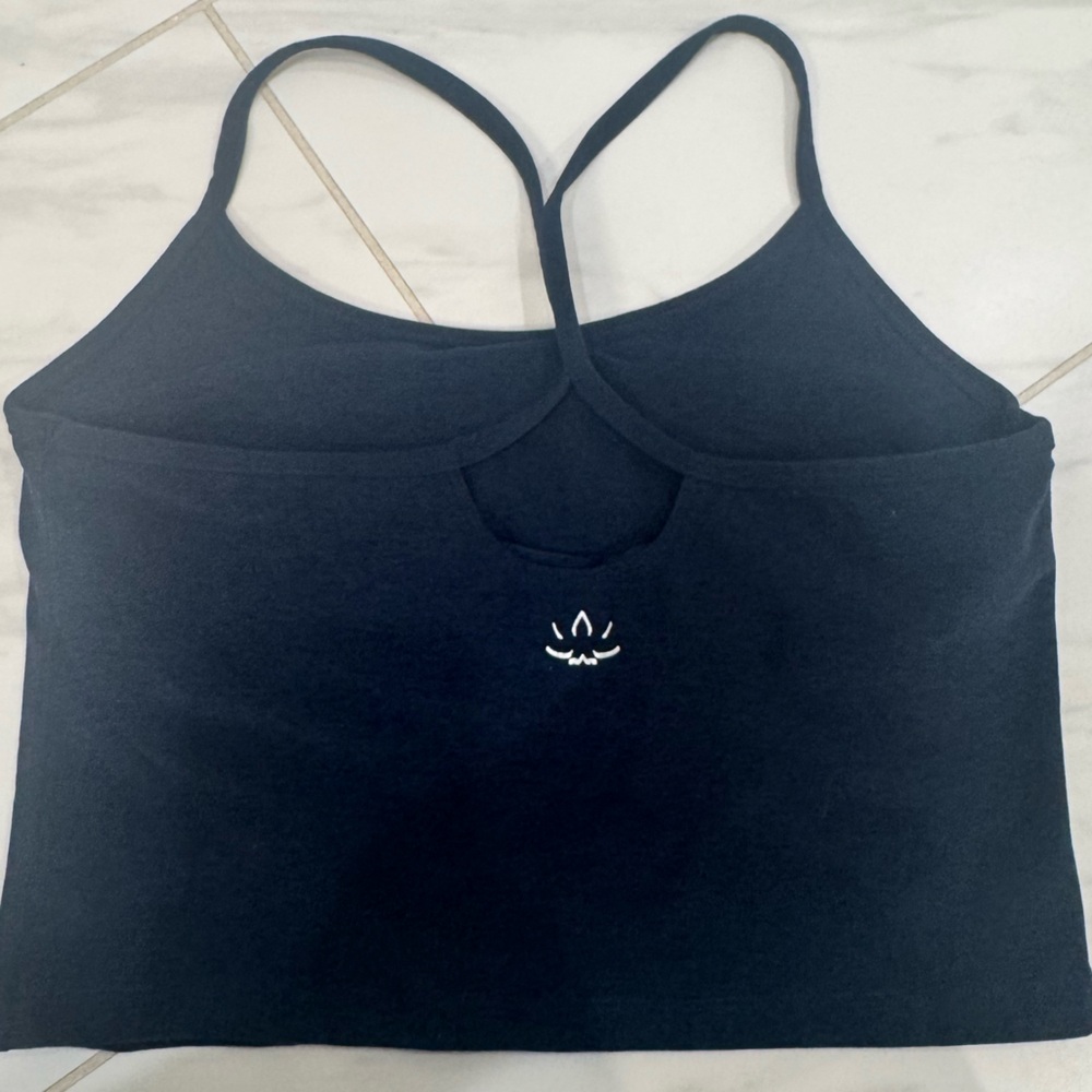 Spacedye Slim Racerback Cropped Tank- BEYOND YOGA